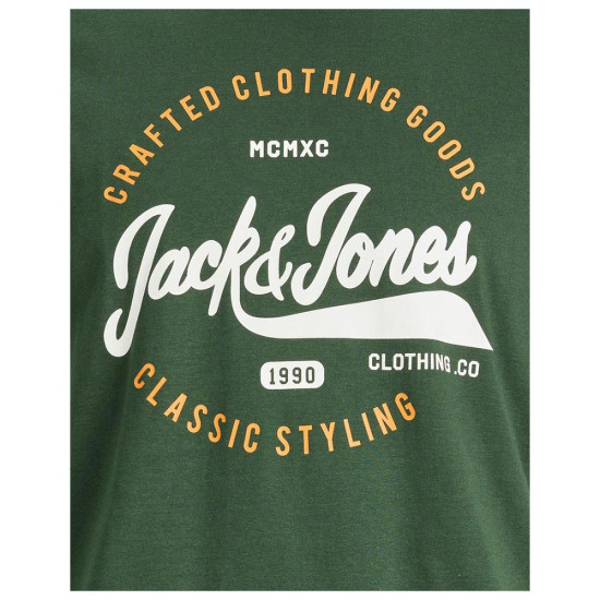 Jack & Jones Ανδρική κοντομάνικη μπλούζα Crew Neck